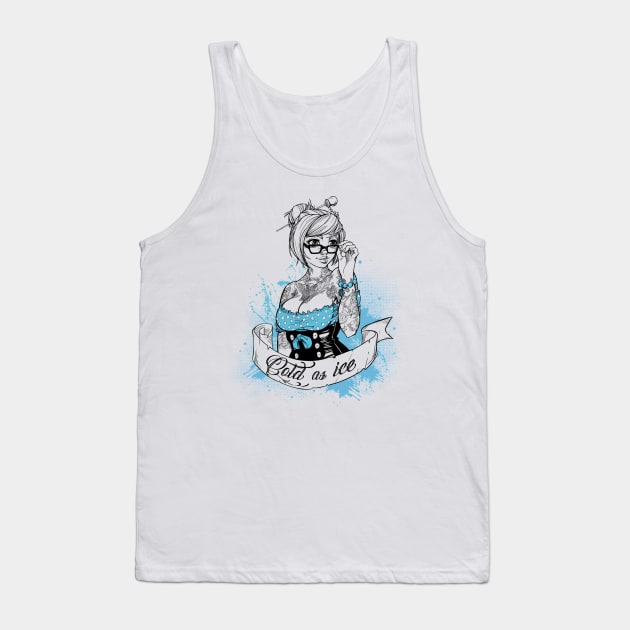 Pin up Mei Splash! Tank Top by Muglo